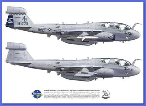 Northrop Grumman EA-6B Prowler VAQ-137 "Rooks" | Aircraft, Us navy ...