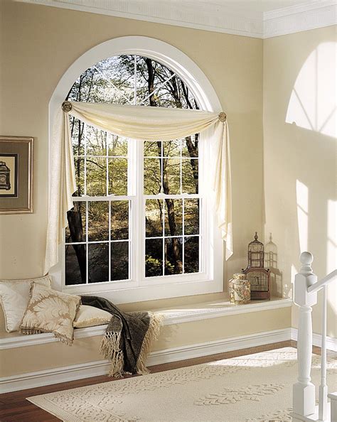 Window Coverings For Round Top Windows - Buethe.org | Curtains for arched windows, Modern window ...