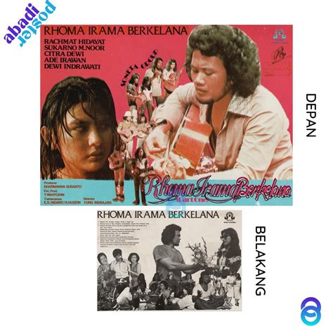 Jual poster film lawas rhoma irama berkelana - poster film rhoma irama ...