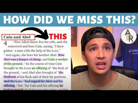 Uncovering the Deeper Symbolism in Cain and Abel's Story - Bible Analysis - Video Summarizer ...