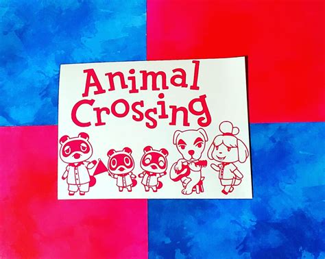 Animal Crossing Decal - Etsy