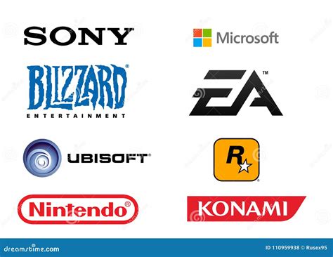 Video Game Company Logos