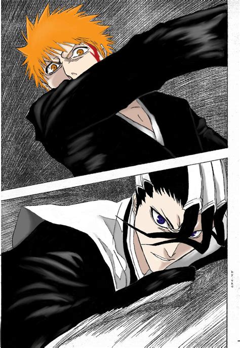 Ichigo_vs._Byakuya by Sakura-chan04 on DeviantArt