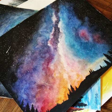 Pin by Timothy on Space | Galaxy painting, Galaxy painting acrylic ...