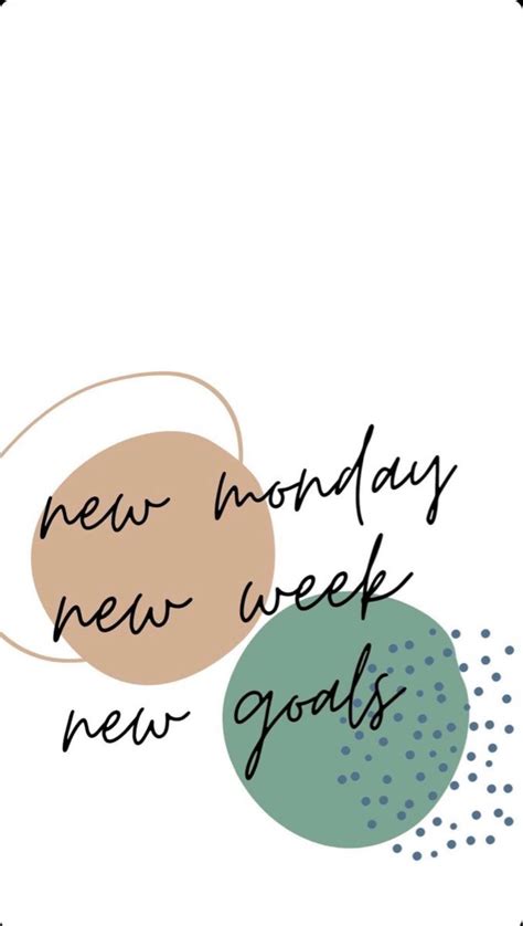 New monday new week new goals – Artofit