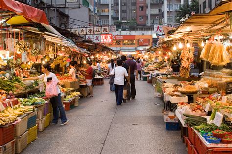 Street Market Near Helens Grandparents