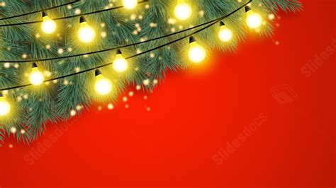 Christmas Lights Powerpoint Background at Rosie Rosaline blog