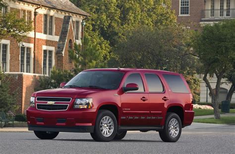 2012 Chevrolet Tahoe Hybrid in Red - The Supercars - Car Reviews ...