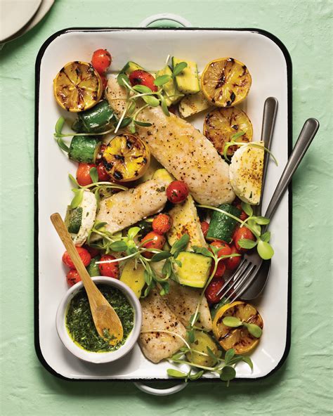 Eat in colour with this baked fish and veggies - MyKitchen