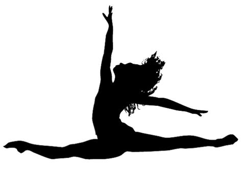 Free Leaping Dancer Silhouette, Download Free Leaping Dancer Silhouette png images, Free ...