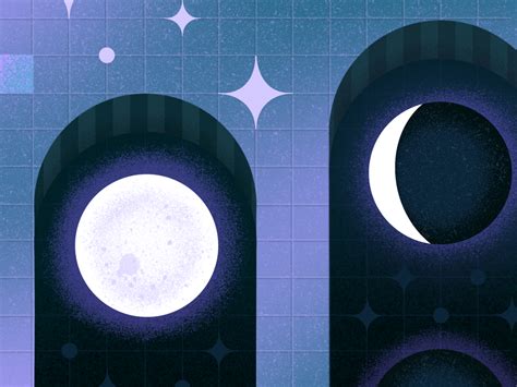 Goodnight moon 🌕🌘🌑 by Sofia Ayuso on Dribbble