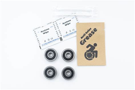 Front Caster Wheelchair Bearings 638 ABEC-3 8x28x9mm (4-Pack)