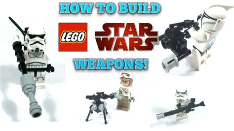 Custom LEGO Star Wars WEAPONS Tutorial! - YouTube