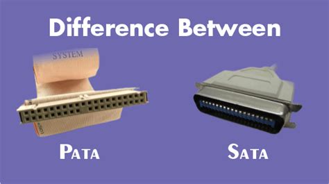 Difference Between SATA and PATA - javatpoint