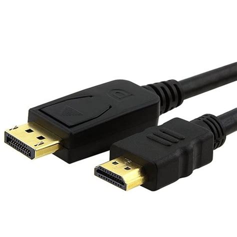 1.8M Displayport DP to HDMI Cable Adapter Converter For Dell Lenovo HP/PC Laptop | eBay