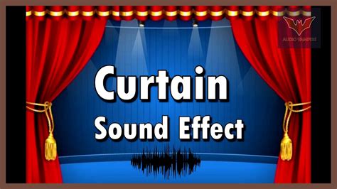 Curtain Open\Close : Sound Effect - Audio Vampire - YouTube