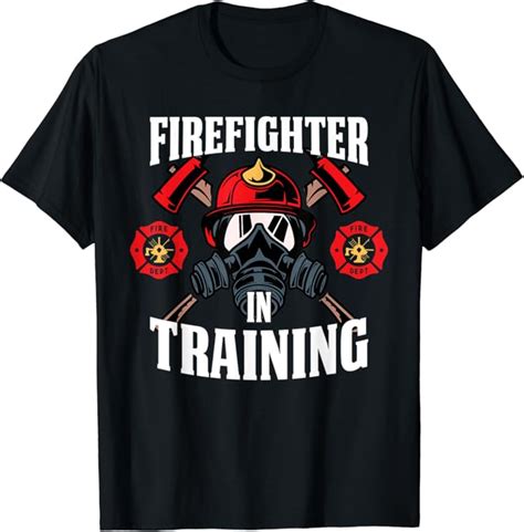 Firefighter In Training T-Shirt : Amazon.co.uk: Fashion