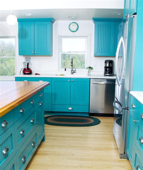 Aqua Blue Kitchen Cabinets – Things In The Kitchen