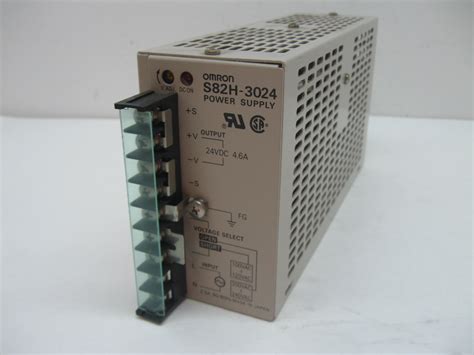 Omron S82H-3024 Power Supply 24VDC 4.6 Amp 120-240 Vac Input Voltage | eBay