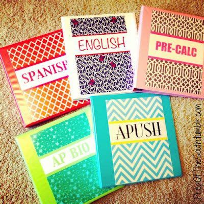 Cute Binders & Organization | School diy, Diy school supplies, School binder