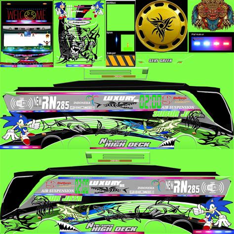 Stiker Keren Bus Simulator – Materi Belajar Online