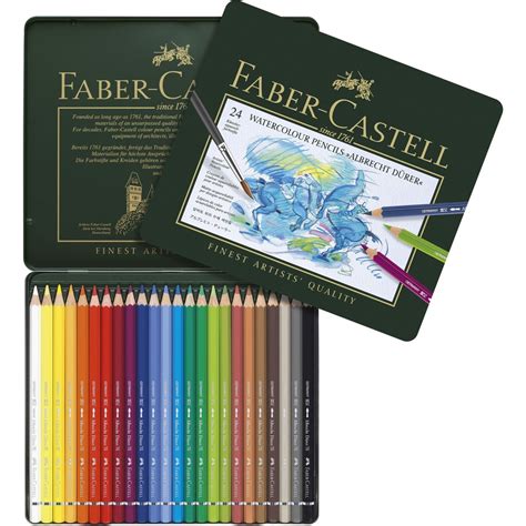 Shop Faber-Castell Watercolour Pencils 24 set Australia - Art Supplies Articci