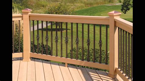 wood deck designs | wood deck railing designs - youtube KPOJMJQ - Decorifusta