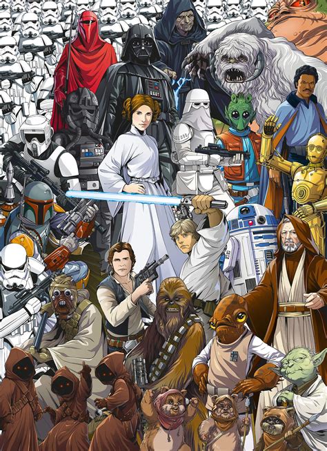 Star Wars Collage Wallpaper