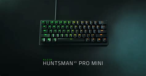 60% Compact Keyboard for Pros - Razer Huntsman V3 Pro Mini | Razer Canada