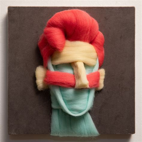 Sculptural Portraits Fashion Raw Wool into Expressive Figures by Salman Khoshroo — Colossal ...