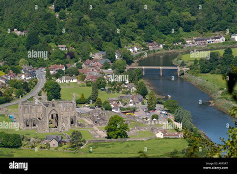 Tintern Abbey Wye Valley Stock Photo - Alamy