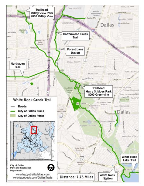 Major Linear Trails | Dallas Parks, TX - Official Website