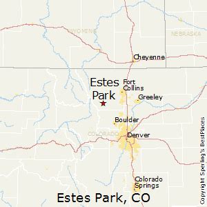 Estes Park Colorado Map | Gadgets 2018