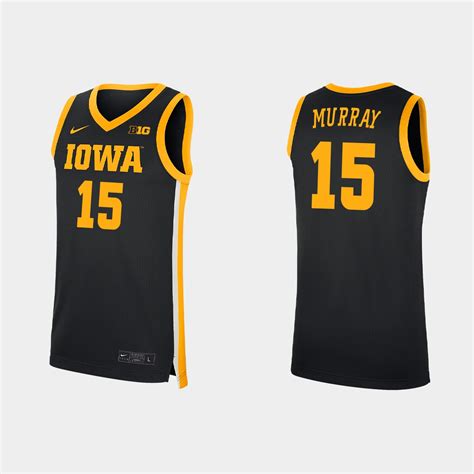 Men Iowa Hawkeyes Keegan Murray #15 Replica Black Jersey – Choose Your ...