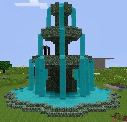 Minecraft fountain #fountaindiy fountain | Minecraft fountain, Minecraft houses, Minecraft building