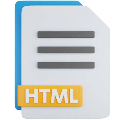 Html PNGs for Free Download