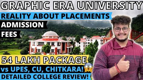 GRAPHIC ERA UNIVERSITY | PLACEMENTS | CAMPUS TOUR | FEES | ADMISSION | COLLEGE REVIEW[2021 ...