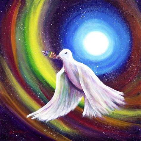 Peace Dove Painting