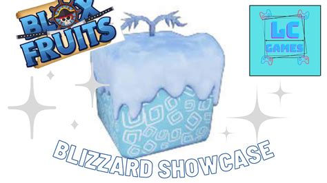 Blox Fruits BLIZZARD Showcase - YouTube