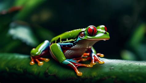 Stunning Red-Eyed Tree Frog: A Rainforest Icon Threatened