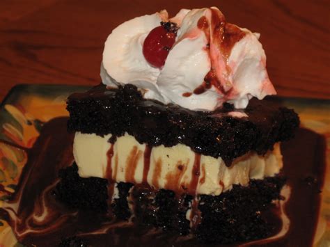 BJ Brinker's Home Cooking: Hot Fudge Ice Cream Cake