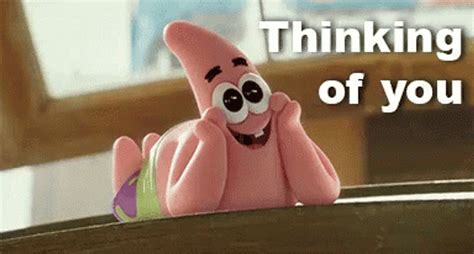 Patrick Thinking Gif