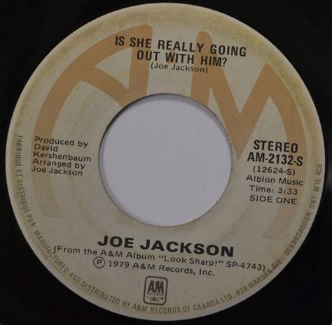 Joe Jackson - Is She Really Going Out With Him (1979, Vinyl) | Discogs