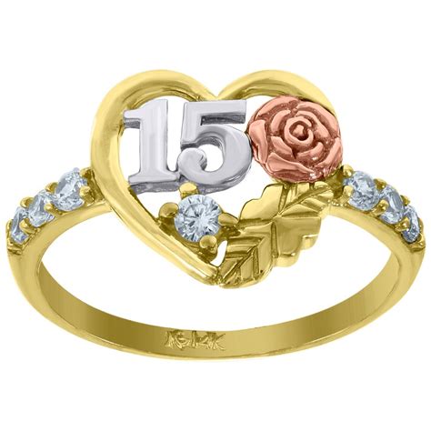 Pin en Quinceañera Rings