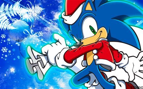 Christmas Sonic Wallpaper by SonicTheHedgehogBG on DeviantArt