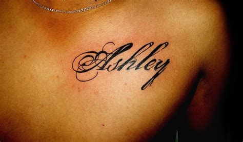 Diseño de Nombre Ashley | Picture tattoos, Tattoos, Name tattoos