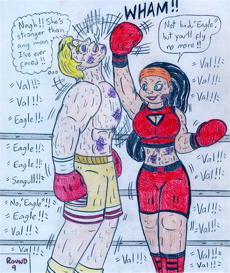 Boxing Valerie Grey vs David Eagle by Jose-Ramiro on DeviantArt