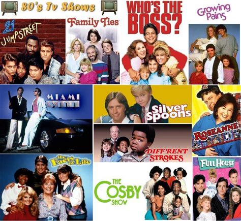 80's TV Shows | 80 tv shows, 80s tv, 80s nostalgia