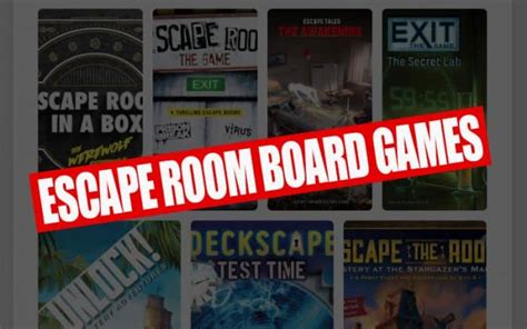 7 Escape Room Board Games When You're Stuck At Home | GameHungry