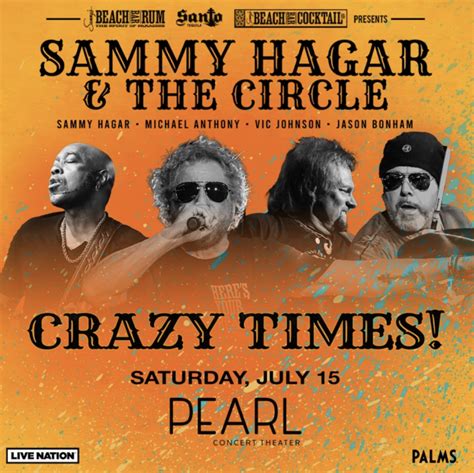 2023-07-15 @ Pearl Theater | Sammy Hagar (The Red Rocker)